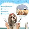 6 Pieces Dog Eye Combs Tear Stain Removal Combs Pets