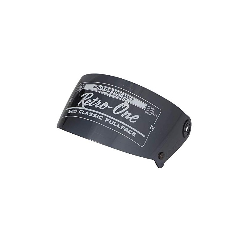 RIDEZ NIKITOR SHIELD For Retro-One Smoke 4527625108523