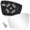 Turvysen Driver Side Mirror Glass Compatible with 2011-2018 Volkswagen Jetta,