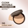 Covergirl Clean Invisible Pressed Powder, Lightweight, Breathable, Vegan Formula, Classic