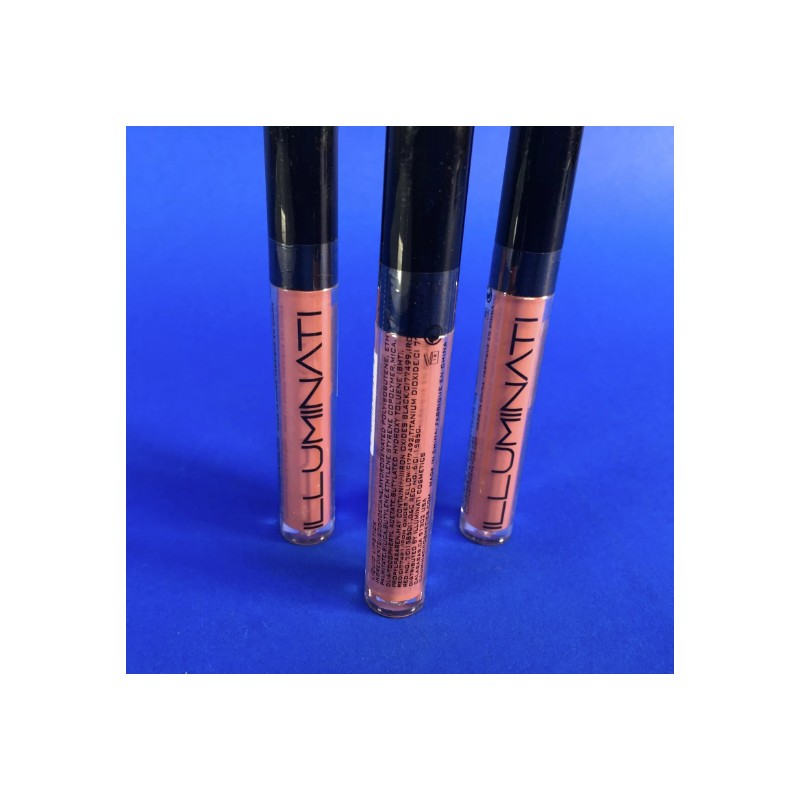 Illuminati Cosmetics Liquid Lipstick Reveal 0.1 oz (Lot of 3)