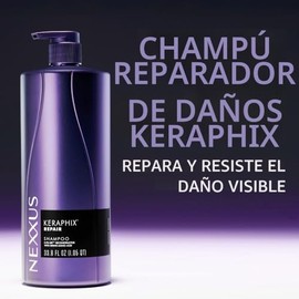 Nexxus Keraphix Shampoo, for Damaged Hair, 33.8 oz