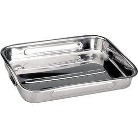 Space Home - Casserole dish - gratin pan for lasagna with handles - baking tray - oven dish - roasting pan for lasagna, chicken and vegetables - set of 2