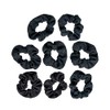 Goody Ouchless Scrunchie para mujer, Negro, 8 unidades