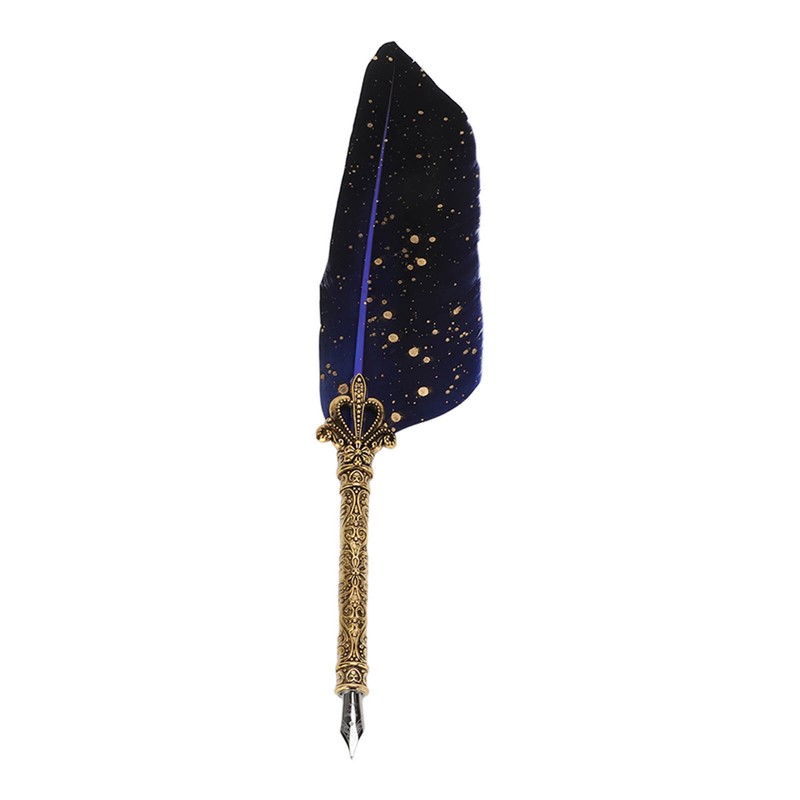 Quill Pen Set Exquisite Retro Smoothing Writing Feather Pen Caligraphy