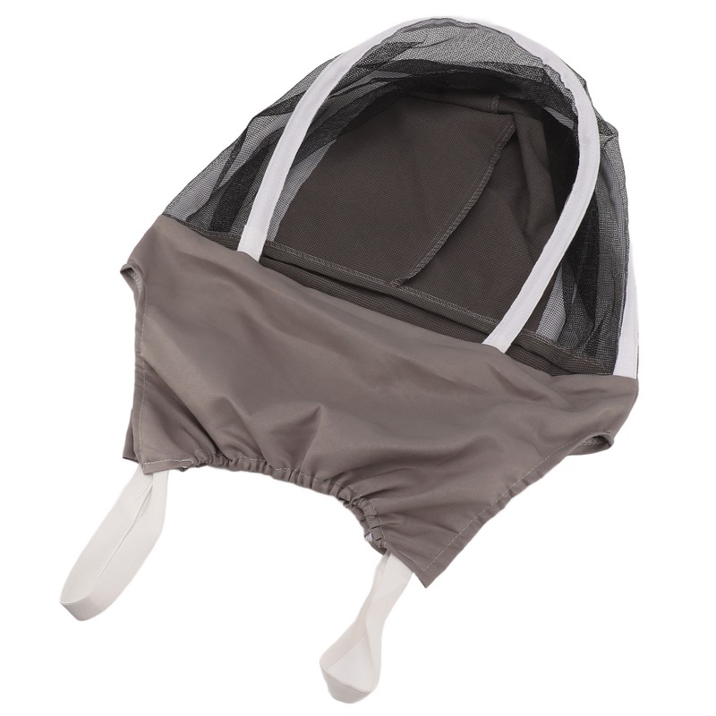 Beekeeping Veil Hat Head Protection Mesh Cap Nylon Breathable Sun