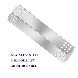 GFTIME 37cm Heat Plate for Beefeater 3, Napoleon, Nexgrill, Grillmaster, Charbroil, Broilmaster, Stainless Steel Flame Tamer, Heat Shield, 3 Pack