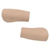 Bicycle Grips 92 mm NR.438 Ellipsis Beige Pair TPE Shift