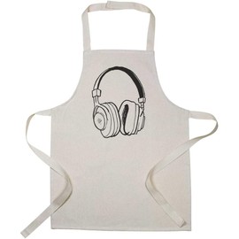 Azeeda 'Headphones' Kid’s Cooking Apron (AP00069886)