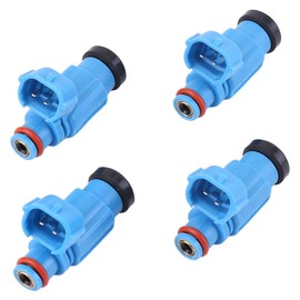 4PCS Fuel Injectors for Kawasaki JET SKI 12F 2003-2007, for STX 12F 2004-2016+ STX 15F LX STX 160 SX-R 4 Holes Fuel Injector Assembly Replacement 49033-3707 490333707
