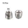 Sourcingmap M6 Female Thread Stainless Steel Conical Cap Tapered Cone