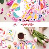 SOGIRNO 36 Sheet Unicorn Stickers, Make A Face Stickers for