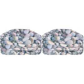 Baluue 2pcs Full Body Bath Pillow for Bathtub Headrest Pillow Comfortable Neck Support