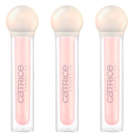 Catrice PEARLFECTION Shimmer Lipgloss, Nr. C01, Transparent, schimmernd, vegan, ohne Parabene, ohne Mikroplastikpartikel, Nanopartikel frei, 3er Pack (3x3.2ml)