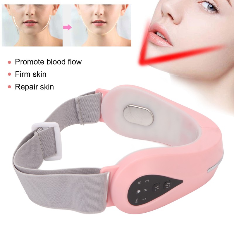 Electric Face Lifting Belt Foldable Lightweight Repair Skin Reduce Swelling