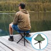 Unbranded 2 Pack Camping Stool Portable Collapsible Lightweight Tripod Seats