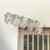 ˡᴬᴺᵀᶤˡ Brass lump handmade nail tip - Short Square S
