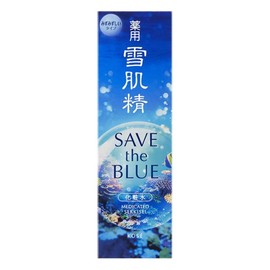 Kose Sekkisei SAVE the BLUE Design Bottle (Fresh Type), 16.9 fl oz (500 ml) (2019 Limited)