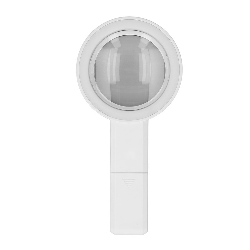 Reading Magnifying Glass 15X Magnification 3 Colors Adjustable LED Illuminated