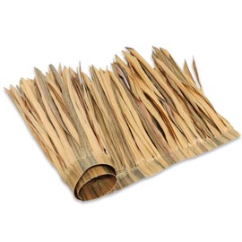 Tiki Straw Roof Thatch，Mexican Style Artificial Palm Thatch Rolls, Tiki Decor, Duck Blind Grass Roof Decor for Garden Patio Umbrella Covers Fence Party Decoration