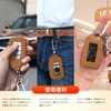 Annhua Smart Key Case, PU Leather Key Case, orange