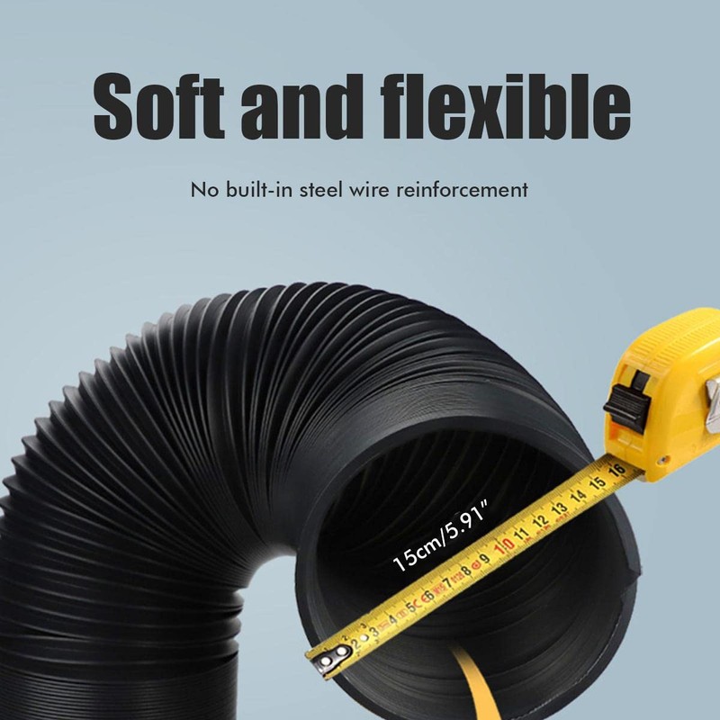 Flexible Exhaust Hose for Mobile Air Conditioners, Tumble Dryers, Cooker
