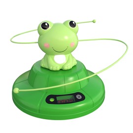 Cute Cartoon Animal Jump Rope Machine Smart Automatic Counting Jump Workout Interaction Machine with Remote Control for Home Gym Party