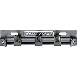 HAZET 2025X-6/4 Guiding Rail with Tool Hanger - Multi-Colour