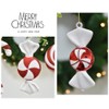Red and White Lollipop Christmas Decorations Small Combinations Red and