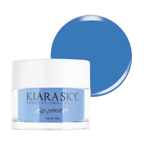 Kiara Sky Dip Powder Blue Tones 1 oz, Skies the
