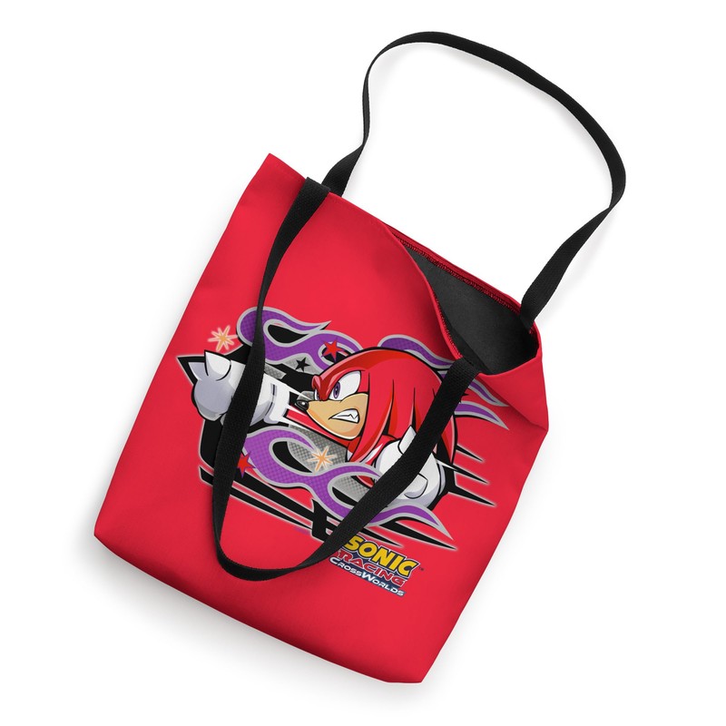 Sonic Racing CrossWorlds - Knuckles Decal Tote Bag