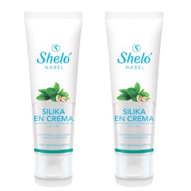 Paquete 2 silika en crema para peinar acción antifreeze reparación capilar