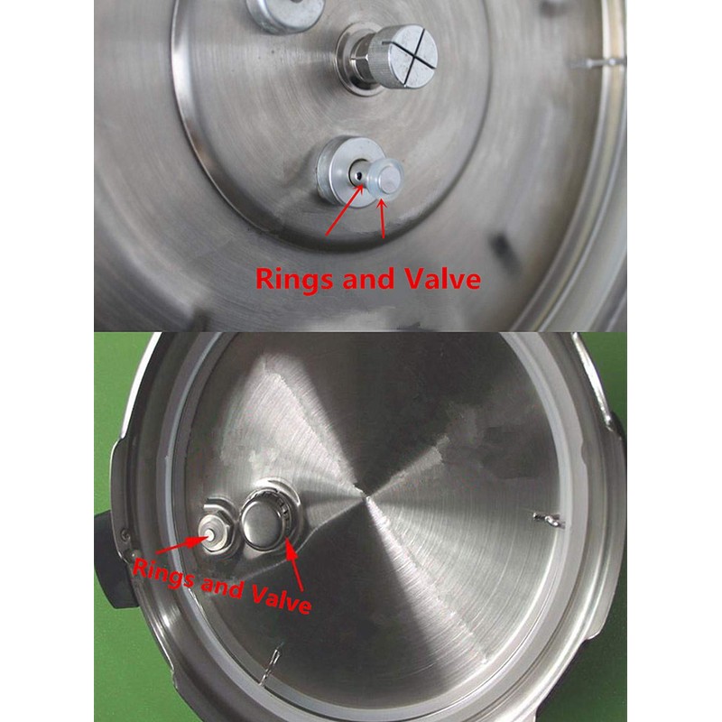 Sealing Gasket Rings Replacement Pressure Cookers 3 & 8QT 5