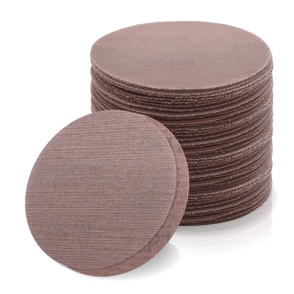 VIBRATITE Pack of 50 Mesh Sanding Discs 125 mm Velcro,
