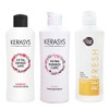 Kerasis Damage Care Shampoo 180ml 1 + Conditioner 180ml 1 + Mango Body Wash 180ml 1 / 케라시스 데미지케어 샴푸180ml 1개 +린스 180ml 1개+망고 바디워시 180ml 1개