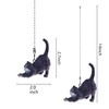 Dotlite Cat Ceiling Fan Pull Chain,Cute Realistic Stretching Cat Fan