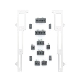 R&M Specialties 1101S Satin Spark Plug Wire Loom Set for Small Block Chevy