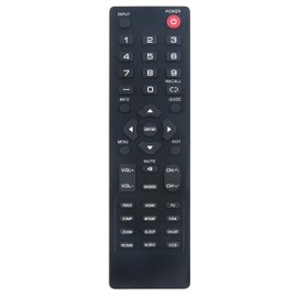 ZRC-400 Replaced Remote fit for Dynex TV DX-37L200A12A DX-40L130A11 DX-40L150A11 DX-42E250A12 DX-46L150A11 DX-46L260A12 DX­46L261A12 DX­46L262A12 DX-46L262A12A DX-26L150A11 DX-32L150A11 DX-37L150A11