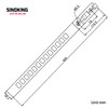 SINOKING Long Arm Rubber Clamp for Mounting Tools & Equipment