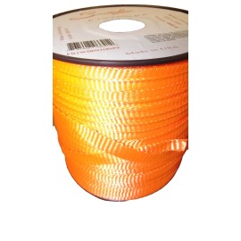 CTC 5/8" x 500'  1800# tensile polyester pull tape, mule tape, webbing, Orange, USA