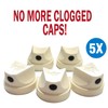 Generic Spray Paint Caps for KILZ Primer Spray, White Primer
