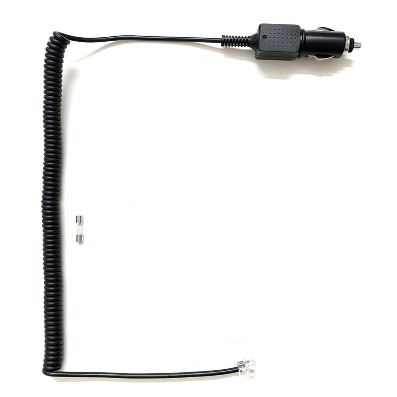 DCPOWER Coiled Power Cord Replacement for Uniden R8 Extreme Long