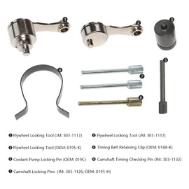 DPTOOL Camshaft Timing Locking Tool Kit Compatible with Land Rover Jaguar 2.7 3.0 Diesel Engine Replace 303-1117 303-1116 303-1132 303-1126