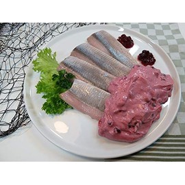 Klaassen Matjes Lord Nelson, Matjes Fillets (without skin), cranberry cream, 500 g