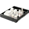 Organizador extraíble para gabinete, gris
