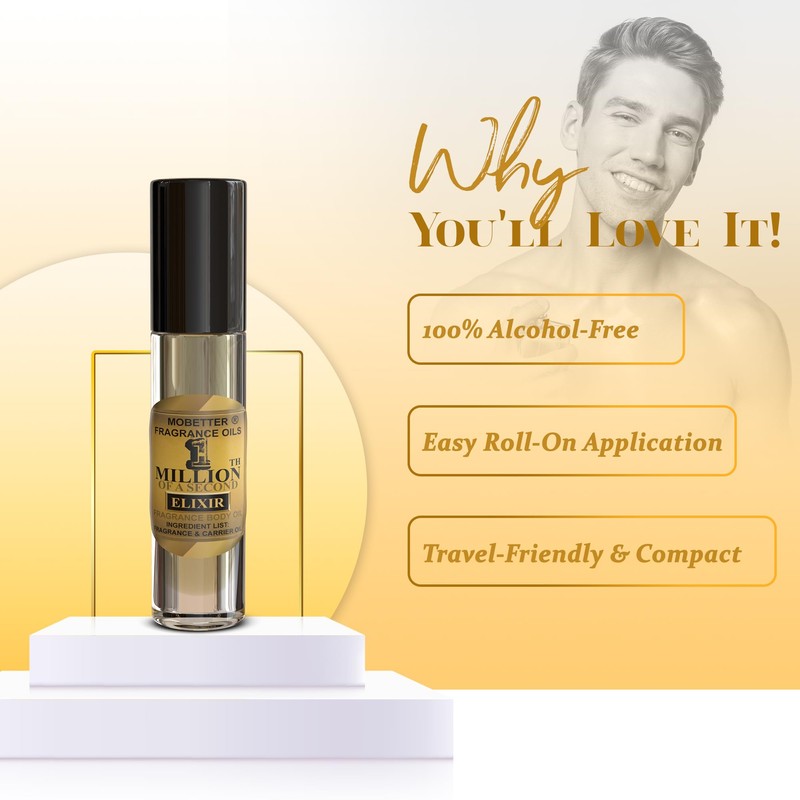 MOBETTER FRAGRANCE OILS 1 Millionth of a Second Elixir Men