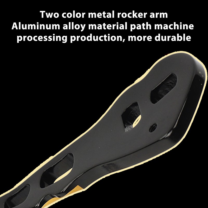 Fishing Reel Handle Aluminum Alloy Prevent Slip Ergonomic Replacement Baitcasting