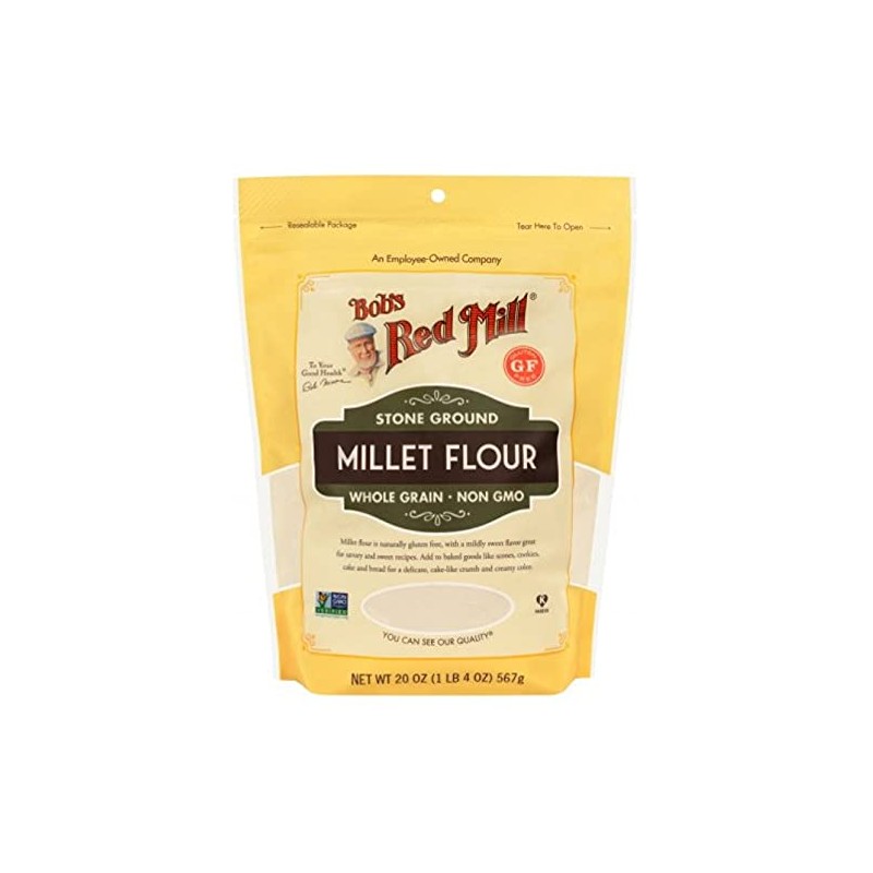 Bob's Red Mill Millet Flour, 567 Grams