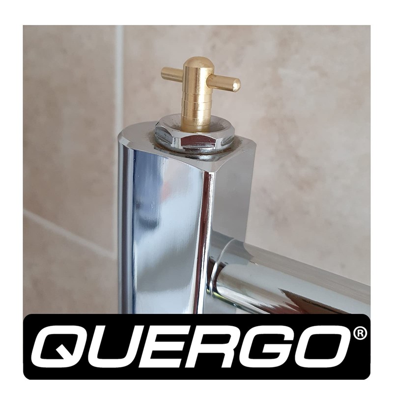 QUERGO Solid Brass Radiator Keys - Radiator Bleeding Key -