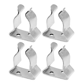 SYOWADA Oar Mounting Bracket Spring Clips 1-1/8" (28 Mm), Maximum I.D. 1-1/2" (38 Mm) 4Pcs